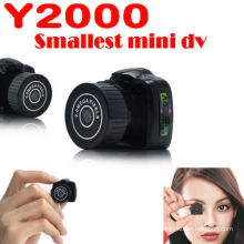 Smallest 720p Y2000 HD Webcam Mini Camera Video Recorder Camcorder DV DVR